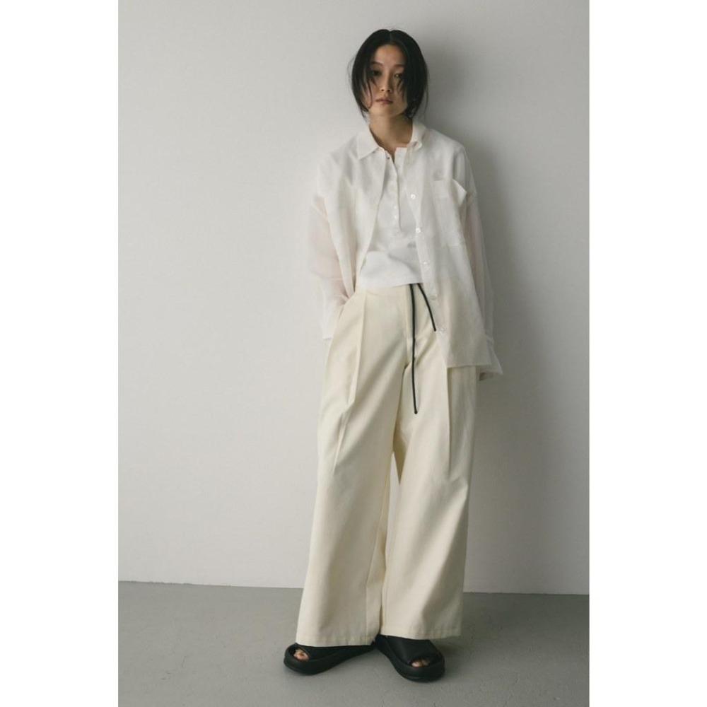 ：常花二手：🇯🇵 STYLEMIXER ✿ 寬袖大口袋透膚襯衫（實拍照請看下方商品說明欄）日牌正品 現貨-細節圖8