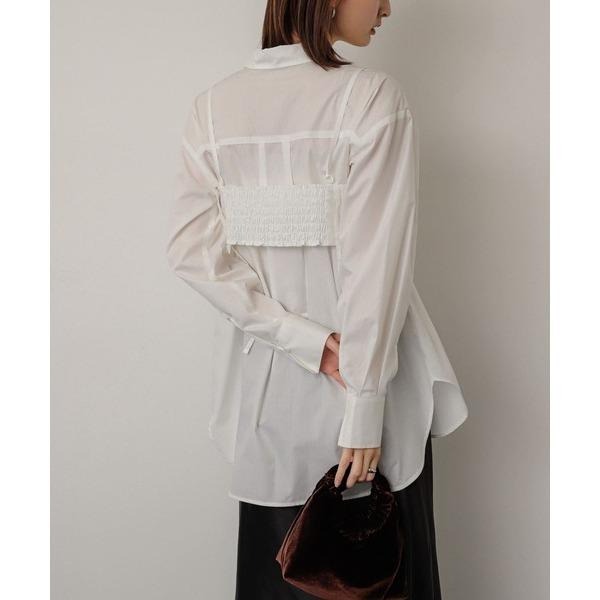 ：常花二手：🇯🇵 SENSE OF PLACE ✿ 馬甲造型套裝襯衫（實拍照請看下方商品說明欄）日牌正品 現貨-細節圖5