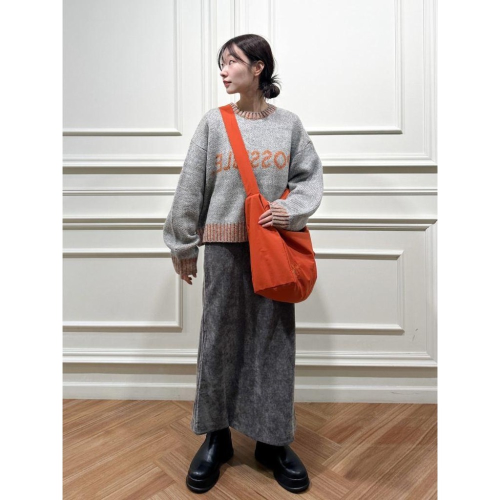 常花二手：🇯🇵 Kastane ✿ 撞色滾邊文字插圖短版毛衣（實拍照請看下方商品說明欄）日牌正品 現貨-細節圖9