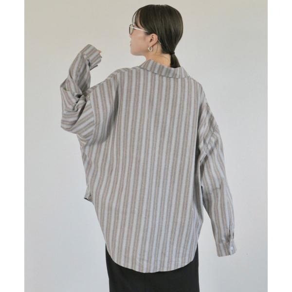 常花二手：🇯🇵 Reurie’ ✿ 薄荷巧克力條紋襯衫（實拍照請看下方商品說明欄）日牌正品 現貨-細節圖8