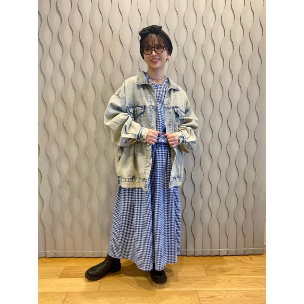 ：常花二手：🇯🇵 tiptop ✿ 寬鬆刷色單寧牛仔外套（實拍照請看下方商品說明欄）日牌正品 現貨-細節圖9