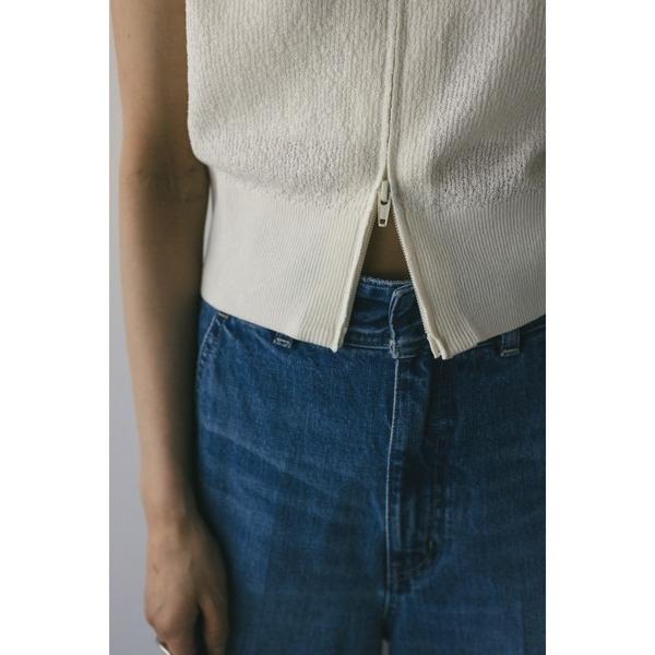 ：常花二手：🇯🇵 STYLEMIXER ✿ 俐落大人感雙拉鍊針織背心（實拍照請看下方商品說明欄）日牌正品 現貨-細節圖7