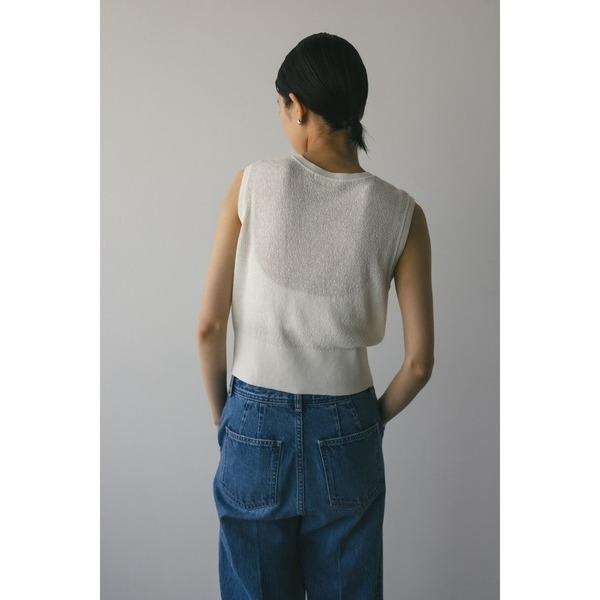 ：常花二手：🇯🇵 STYLEMIXER ✿ 俐落大人感雙拉鍊針織背心（實拍照請看下方商品說明欄）日牌正品 現貨-細節圖9