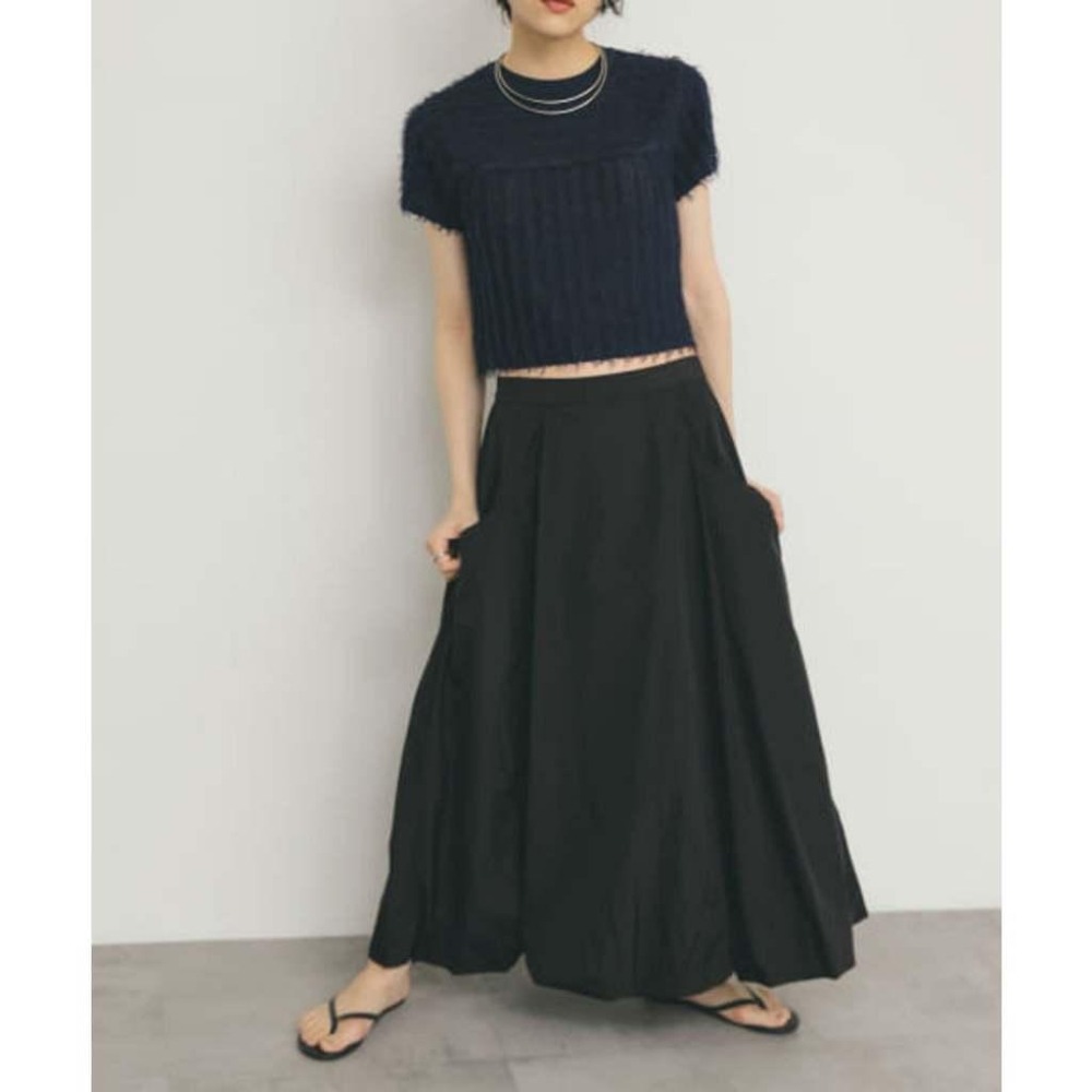 ：常花二手：🇯🇵 KBF ✿ 大口袋澎澎氣球長裙（實拍照請看下方商品說明欄）日牌正品 現貨-細節圖5