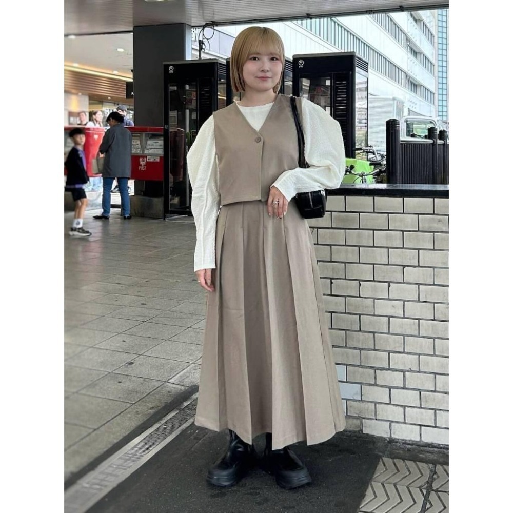 ：常花二手：🇯🇵 KBF ✿ 兩件式正式無袖厚套裝（實拍照請看下方商品說明欄）日牌正品 現貨-細節圖7