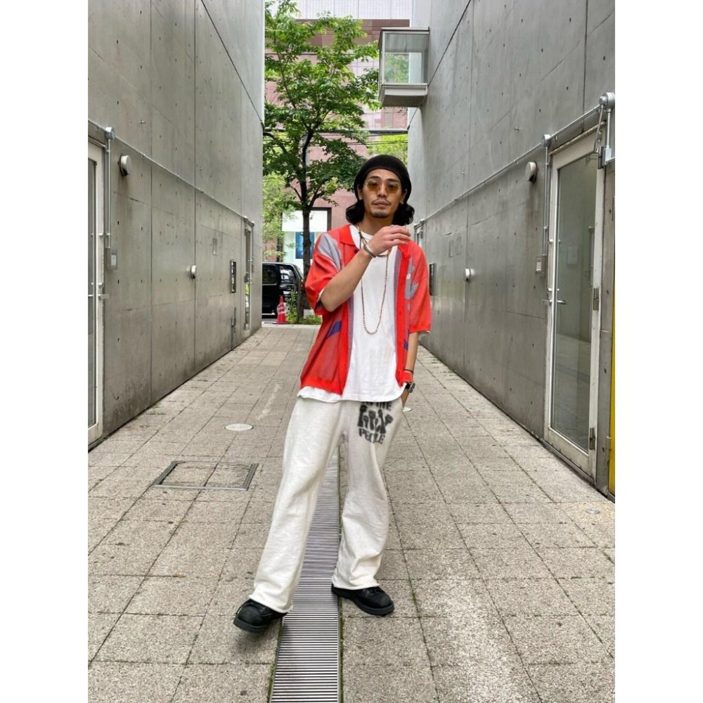 ：常花二手：🇯🇵 CIAOPANIC ✿ 夏日插畫花朵針織外套（實拍照請看下方商品說明欄）日牌正品 現貨-細節圖4