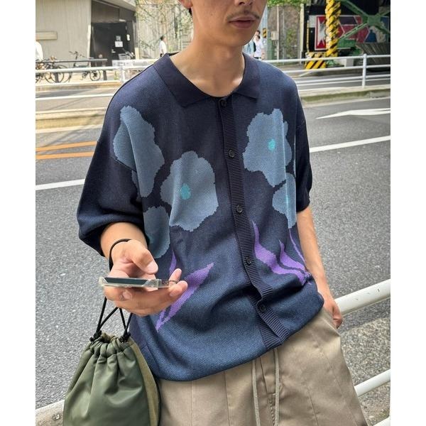 ：常花二手：🇯🇵 CIAOPANIC ✿ 夏日插畫花朵針織外套（實拍照請看下方商品說明欄）日牌正品 現貨-細節圖8