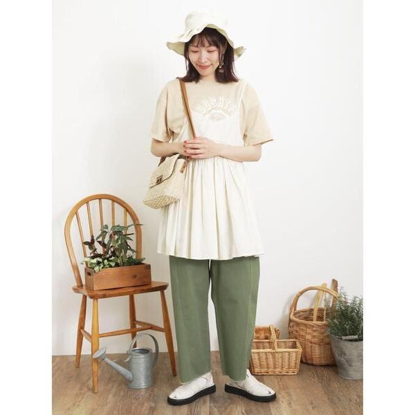 ：常花二手：🇯🇵 Samansa Mos2 ✿ 細褶棉質外罩背心（實拍照請看下方商品說明欄）日牌正品 現貨-細節圖5