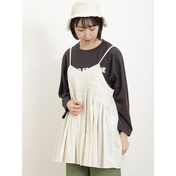 ：常花二手：🇯🇵 Samansa Mos2 ✿ 細褶棉質外罩背心（實拍照請看下方商品說明欄）日牌正品 現貨-細節圖6