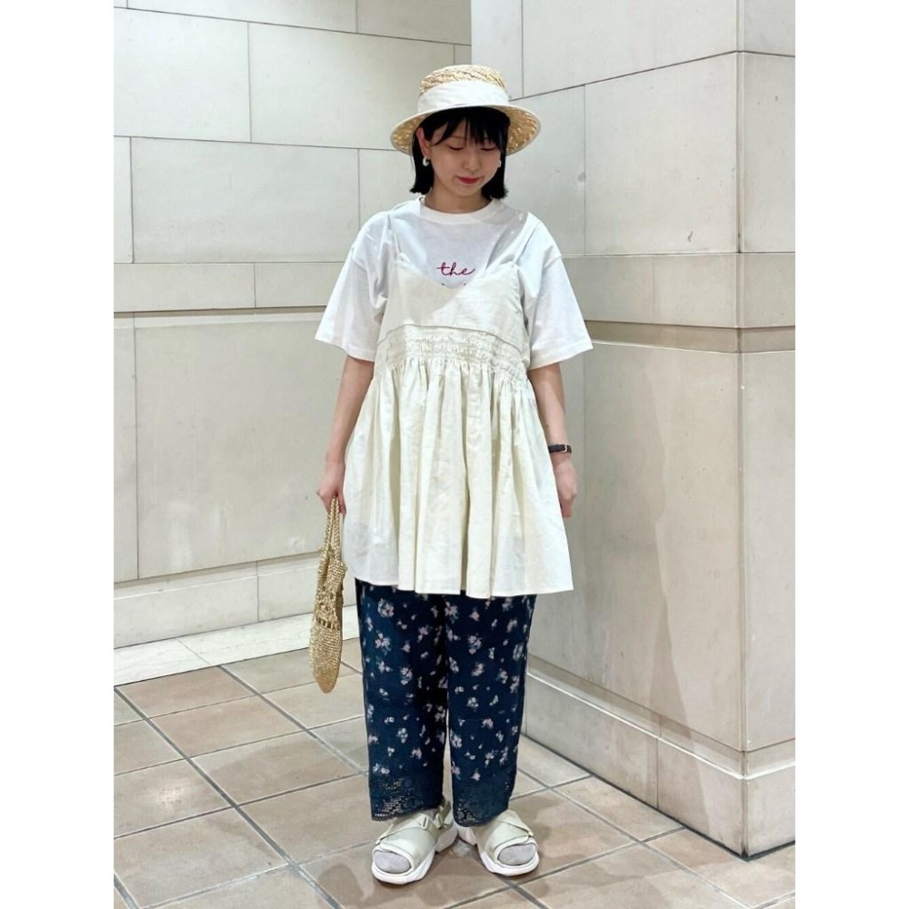 ：常花二手：🇯🇵 Samansa Mos2 ✿ 細褶棉質外罩背心（實拍照請看下方商品說明欄）日牌正品 現貨-細節圖7