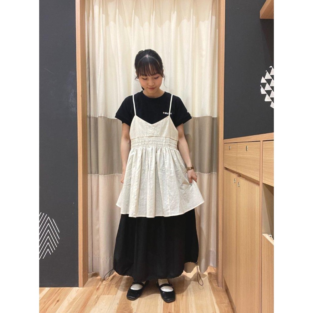 ：常花二手：🇯🇵 Samansa Mos2 ✿ 細褶棉質外罩背心（實拍照請看下方商品說明欄）日牌正品 現貨-細節圖8