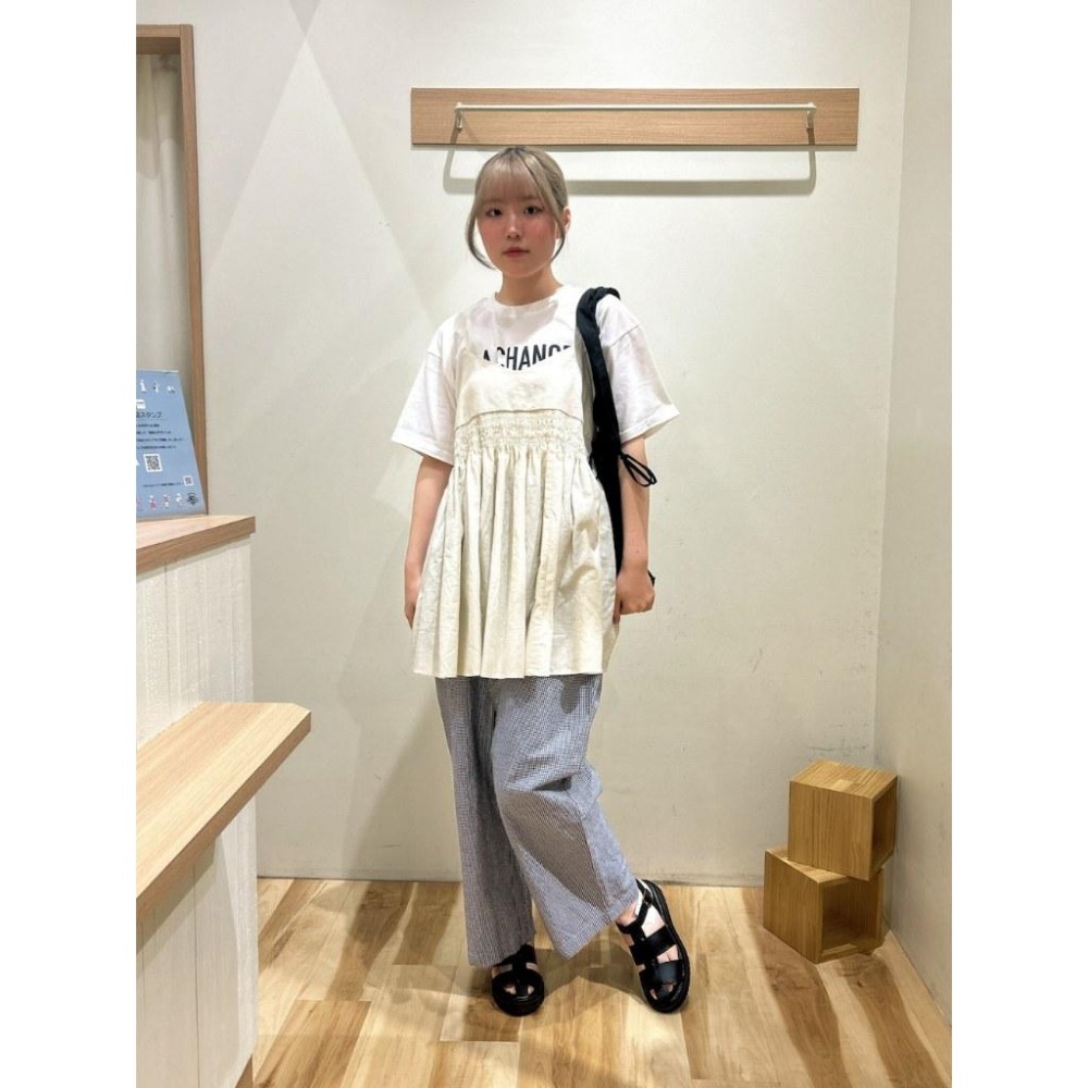 ：常花二手：🇯🇵 Samansa Mos2 ✿ 細褶棉質外罩背心（實拍照請看下方商品說明欄）日牌正品 現貨-細節圖9