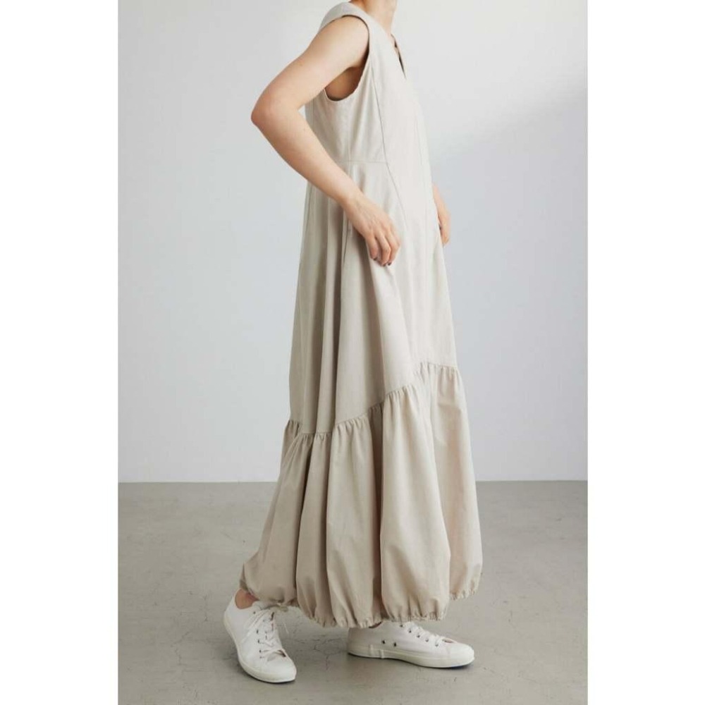 ：常花二手：🇯🇵 STYLEMIXER ✿ 下擺層次氣球背心洋裝（實拍照請看下方商品說明欄）日牌正品 現貨-細節圖3