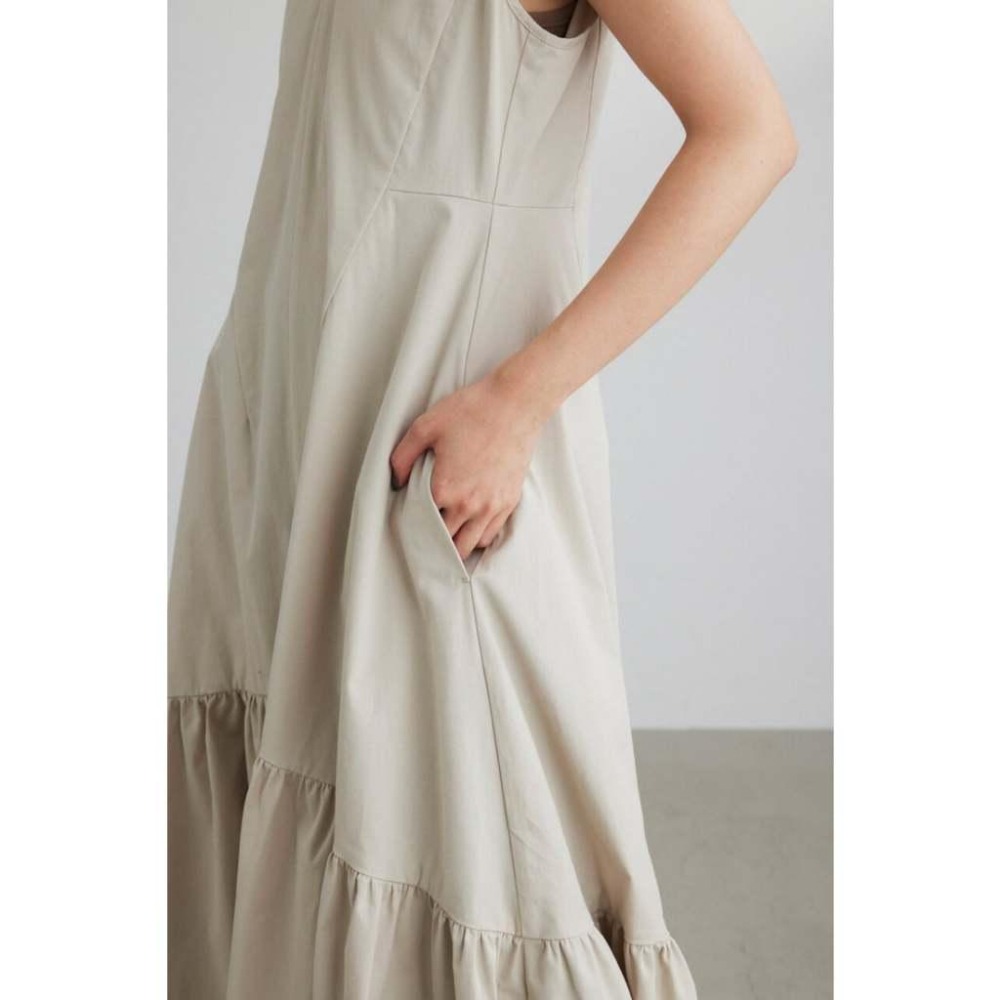 ：常花二手：🇯🇵 STYLEMIXER ✿ 下擺層次氣球背心洋裝（實拍照請看下方商品說明欄）日牌正品 現貨-細節圖5