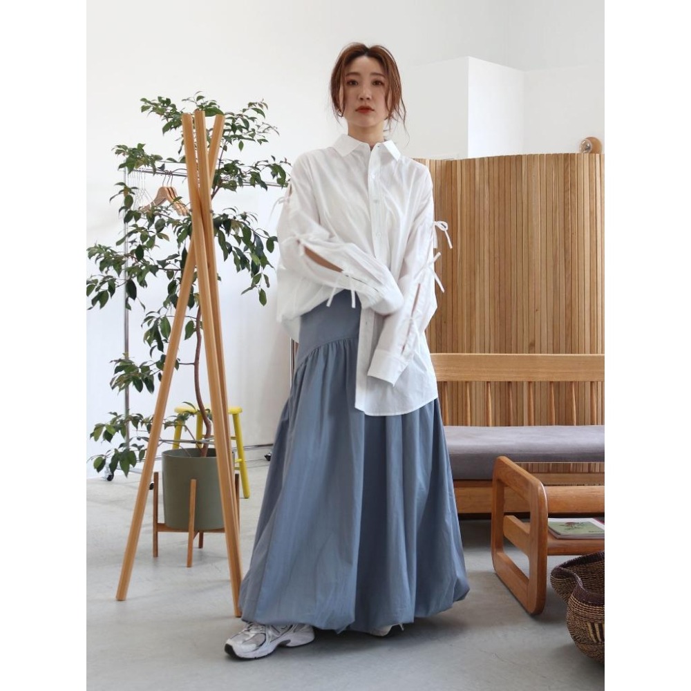 ：常花二手：🇯🇵 Ungrid ✿ 立體蓬鬆打褶氣球裙（實拍照請看下方商品說明欄）日牌正品 現貨-細節圖4