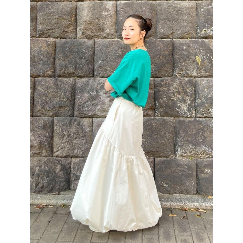 ：常花二手：🇯🇵 Ungrid ✿ 立體蓬鬆打褶氣球裙（實拍照請看下方商品說明欄）日牌正品 現貨-細節圖7