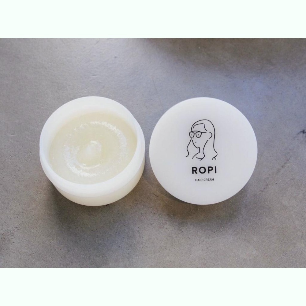 常花日本代購：現貨 ROPI CREAM 日系濕髮 小眾髮品 濕潤髮束感造型乳 髮膠髮乳 日牌正品-細節圖2