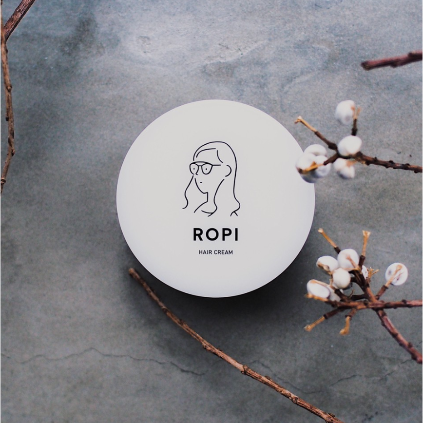常花日本代購：現貨 ROPI CREAM 日系濕髮 小眾髮品 濕潤髮束感造型乳 髮膠髮乳 日牌正品-規格圖10