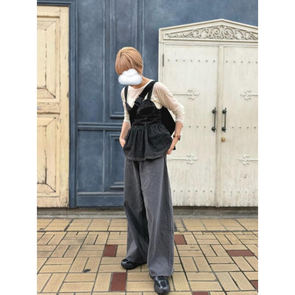 ：常花二手：🇯🇵 KBF ✿ 牛仔馬甲外罩背心（實拍照請看下方商品說明欄）日牌正品 現貨-細節圖3