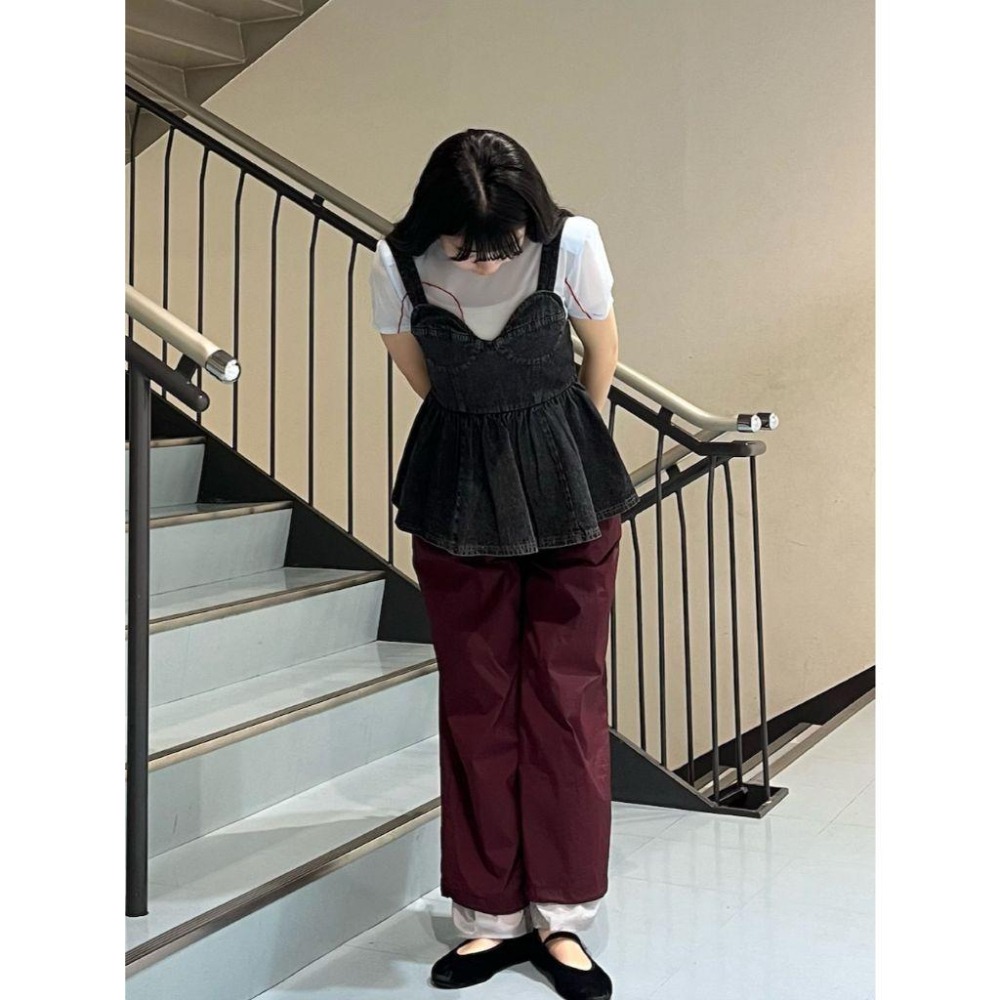 ：常花二手：🇯🇵 KBF ✿ 牛仔馬甲外罩背心（實拍照請看下方商品說明欄）日牌正品 現貨-細節圖7