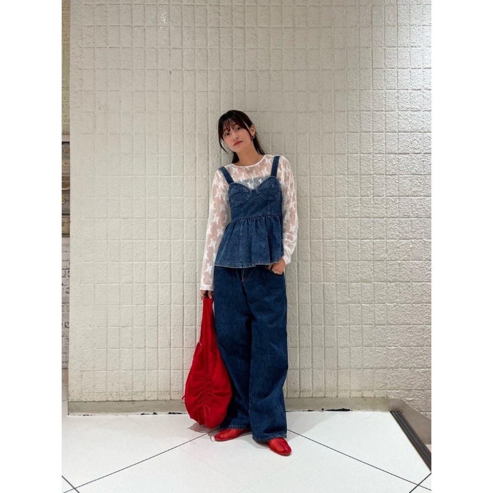 ：常花二手：🇯🇵 KBF ✿ 牛仔馬甲外罩背心（實拍照請看下方商品說明欄）日牌正品 現貨-細節圖8