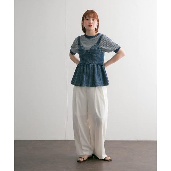 ：常花二手：🇯🇵 KBF ✿ 牛仔馬甲外罩背心（實拍照請看下方商品說明欄）日牌正品 現貨-細節圖9