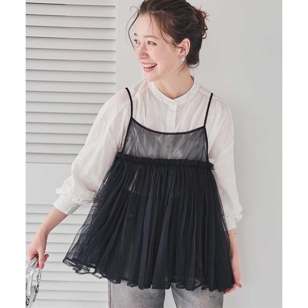 ：常花二手：🇯🇵 titivate ✿ 層次澎澎薄紗吊帶背心（實拍照請看下方商品說明欄）日牌正品 現貨-細節圖4