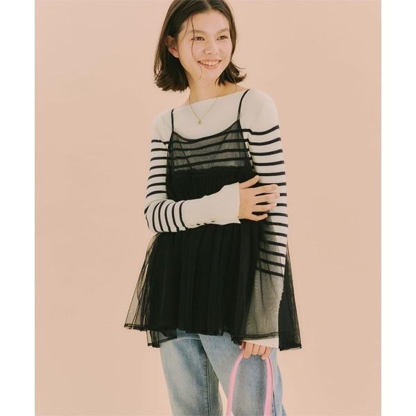 ：常花二手：🇯🇵 titivate ✿ 層次澎澎薄紗吊帶背心（實拍照請看下方商品說明欄）日牌正品 現貨-細節圖5