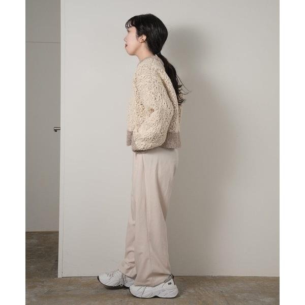 ：常花二手：🇯🇵 lawgy ✿ 特殊脈紋布料短版厚毛衣（實拍照請看下方商品說明欄）日牌正品 現貨-細節圖7