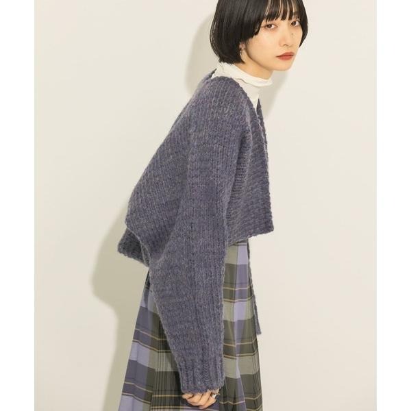 ：常花二手：🇯🇵 KBF ✿ 短版造型毛衣小外套（實拍照請看下方商品說明欄）＃日牌正品-細節圖3