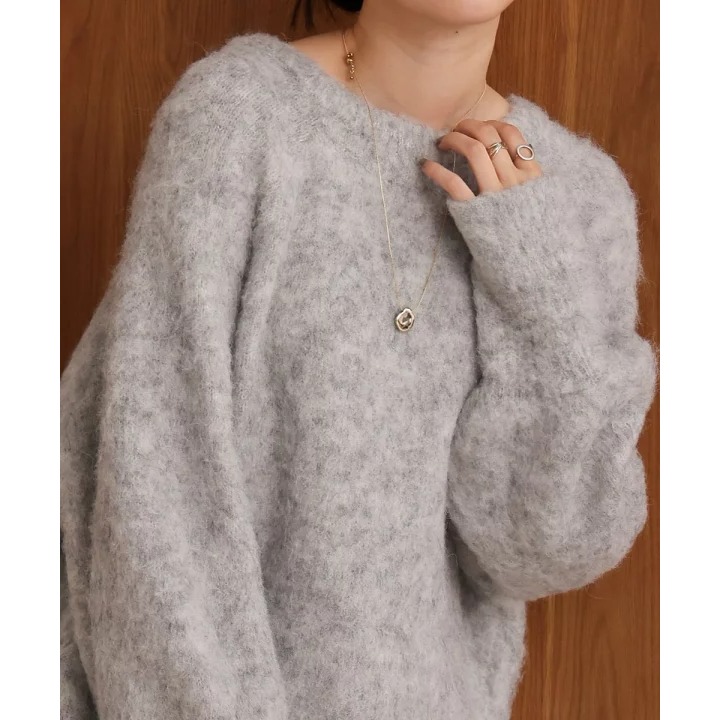 ：常花二手：🇯🇵 Bab ✿ 混織休閒寬鬆針織毛衣（實拍照請看下方商品說明欄）日牌正品 現貨-細節圖2