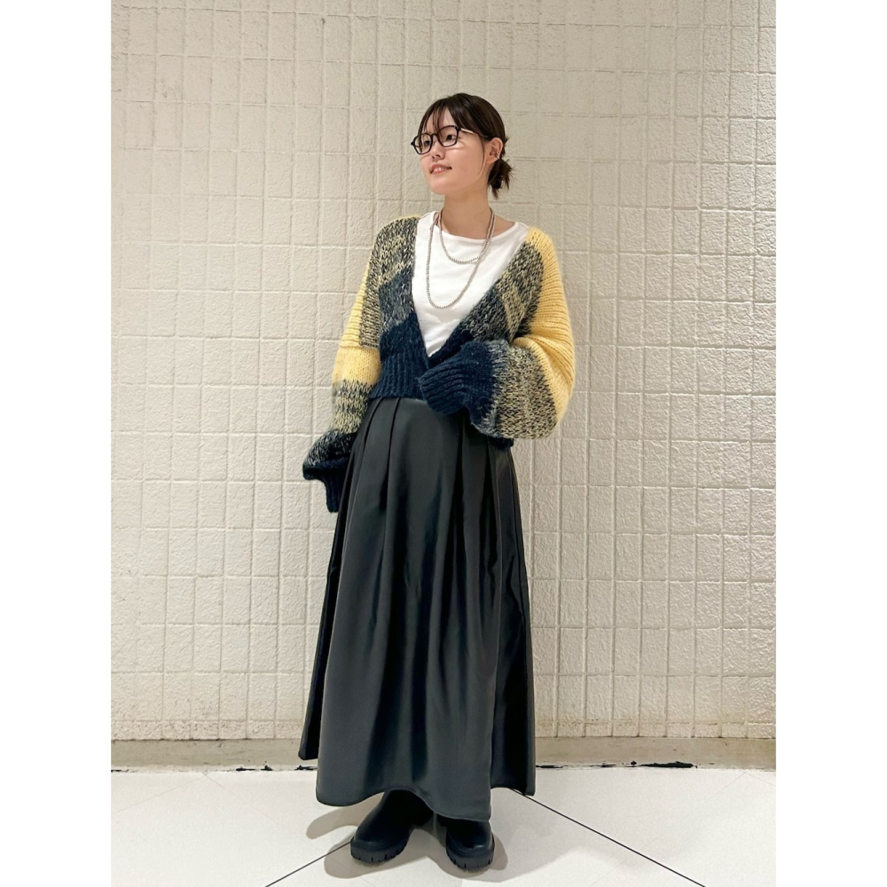 ：常花二手：🇯🇵 KBF ✿ 撞色短版針織外套（實拍照請看下方商品說明欄）日牌正品 現貨-細節圖10