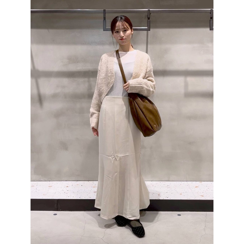 ：常花二手：🇯🇵 LOWRYS FARM ✿ 短版弧形下擺針織小罩衫（實拍照請看下方商品說明欄）日牌正品 現貨-細節圖8