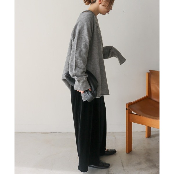 ：常花二手：🇯🇵 select MOCA by son ✿ 層次感寬鬆針織兩件式套裝（實拍照請看下方商品說明欄）-細節圖4