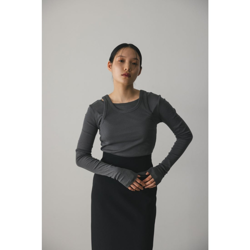 ：常花二手：🇯🇵 STYLEMIXER ✿ 兩件式層次背心造型上衣（實拍照請看下方商品說明欄）日牌正品 現貨-細節圖3