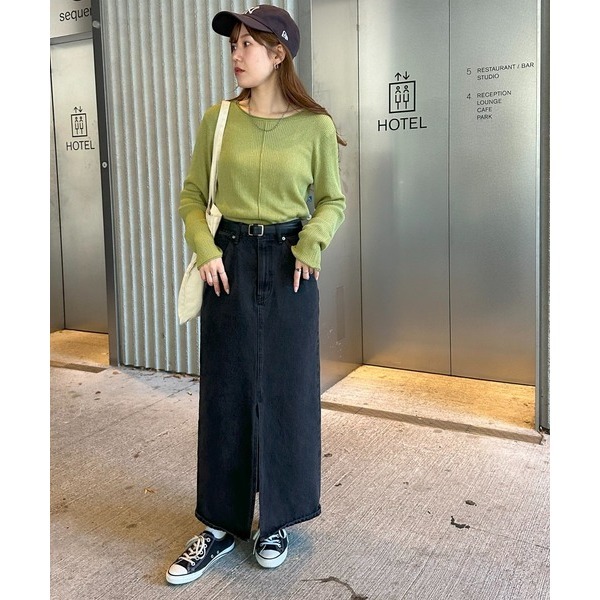 ：常花二手：🇯🇵 DISCOAT ✿ 羅紋透膚內搭上衣（實拍照請看下方商品說明欄）日牌正品 現貨-細節圖3