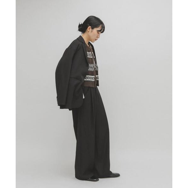 ：常花二手：🇯🇵 KBF ✿ 撞色圖騰綁帶針織背心（實拍照請看下方商品說明欄）日牌正品 現貨-細節圖3