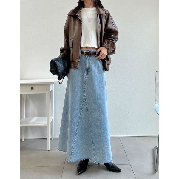 ：常花二手：🇯🇵 Re:EDIT ✿ 刷色仿皮革拉鍊夾克外套（實拍照請看下方商品說明欄）日牌正品 現貨-細節圖11