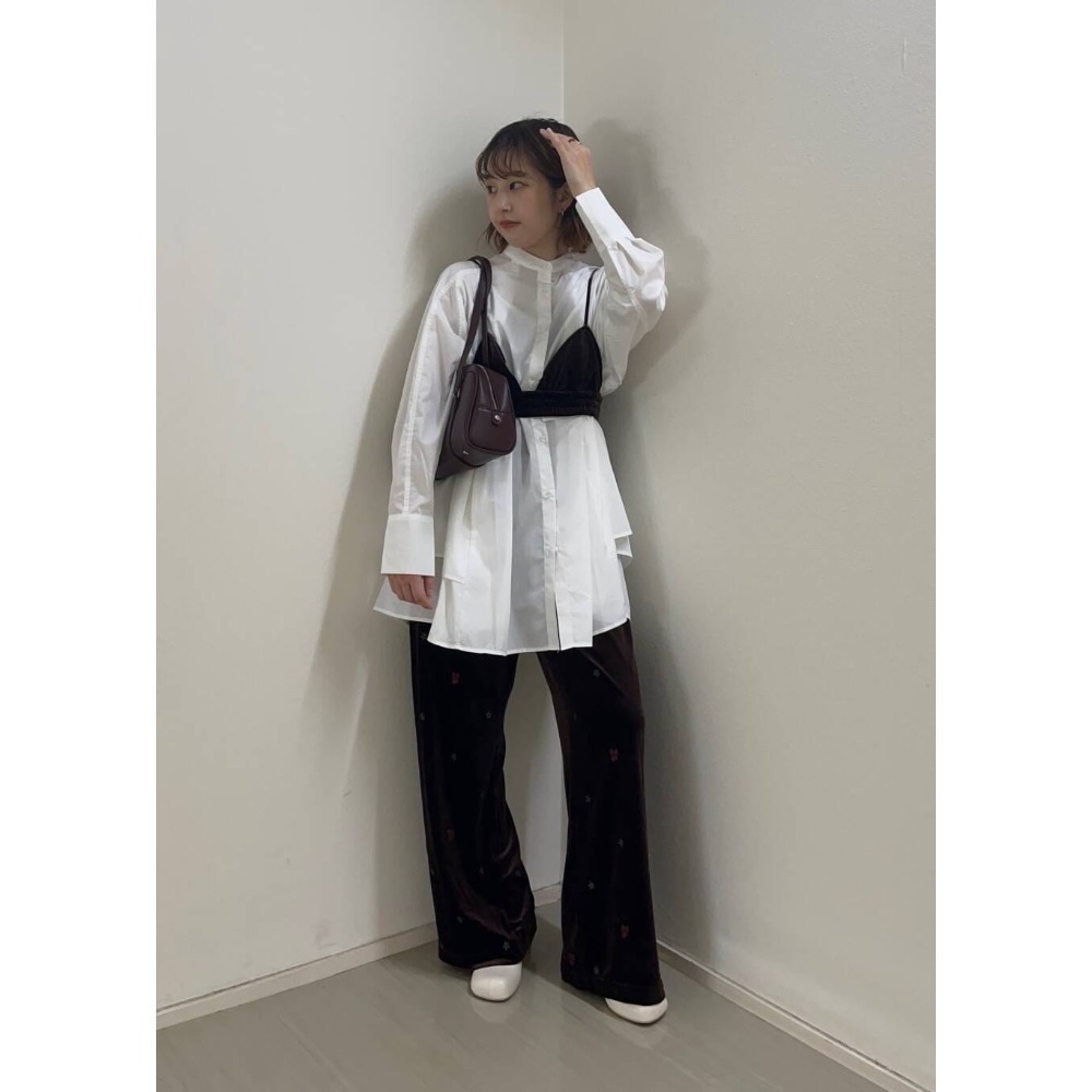 ：常花二手：🇯🇵 KBF ✿ 蛋糕下擺造型襯衫洋裝（實拍照請看下方商品說明欄）日牌正品 現貨-規格圖11