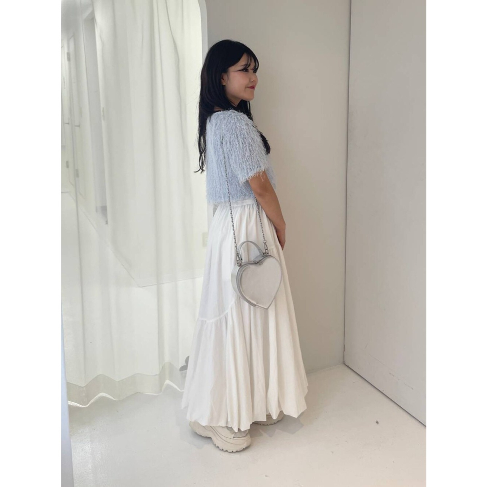 ：常花二手：🇯🇵 Heather ✿ 垂墜感氣球澎澎長裙（實拍照請看下方商品說明欄）日牌正品 現貨-細節圖3