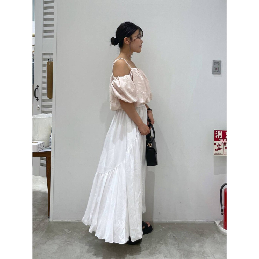 ：常花二手：🇯🇵 Heather ✿ 垂墜感氣球澎澎長裙（實拍照請看下方商品說明欄）日牌正品 現貨-細節圖6