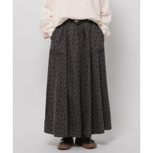：常花二手：🇯🇵 niko and... ✿ 經典定番腰帶造型牛仔Ａ字裙（實拍照請看下方商品說明欄）日牌正品 現貨-細節圖7
