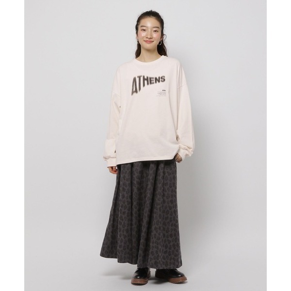 ：常花二手：🇯🇵 niko and... ✿ 經典定番腰帶造型牛仔Ａ字裙（實拍照請看下方商品說明欄）日牌正品 現貨-細節圖8