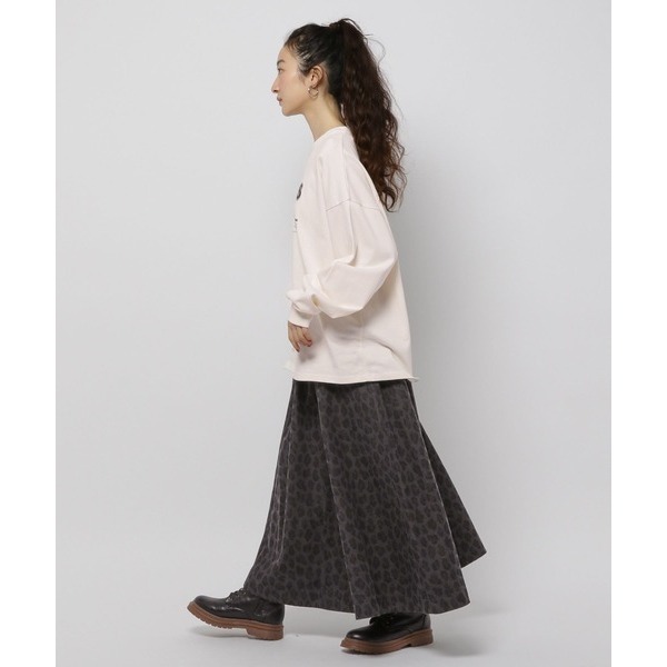 ：常花二手：🇯🇵 niko and... ✿ 經典定番腰帶造型牛仔Ａ字裙（實拍照請看下方商品說明欄）日牌正品 現貨-細節圖9