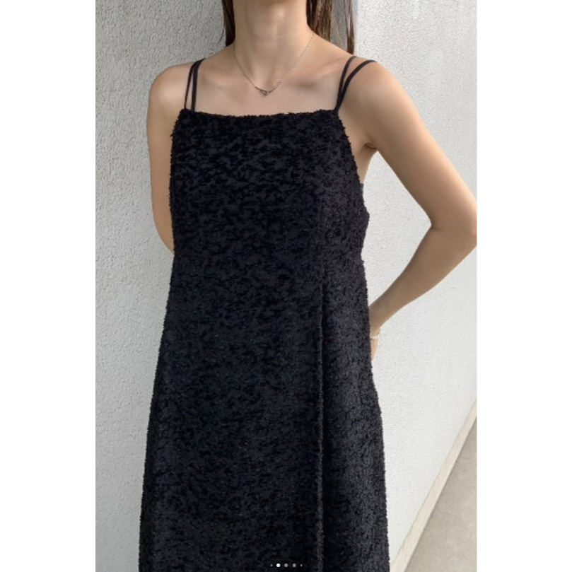 ：常花二手：🇯🇵 STYLEMIXER ✿ 重工羽毛緹花正式吊帶洋裝（實拍照請看下方商品說明欄）日牌正品 現貨-細節圖10