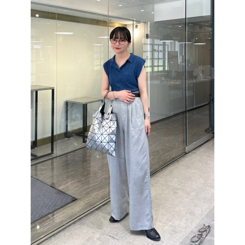 ：常花二手：🇯🇵 KBF ✿ 俐落造型針織翻領背心（實拍照請看下方商品說明欄）日牌正品 現貨-細節圖6