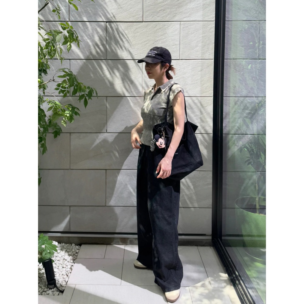 ：常花二手：🇯🇵 KBF ✿ 俐落造型針織翻領背心（實拍照請看下方商品說明欄）日牌正品 現貨-細節圖9