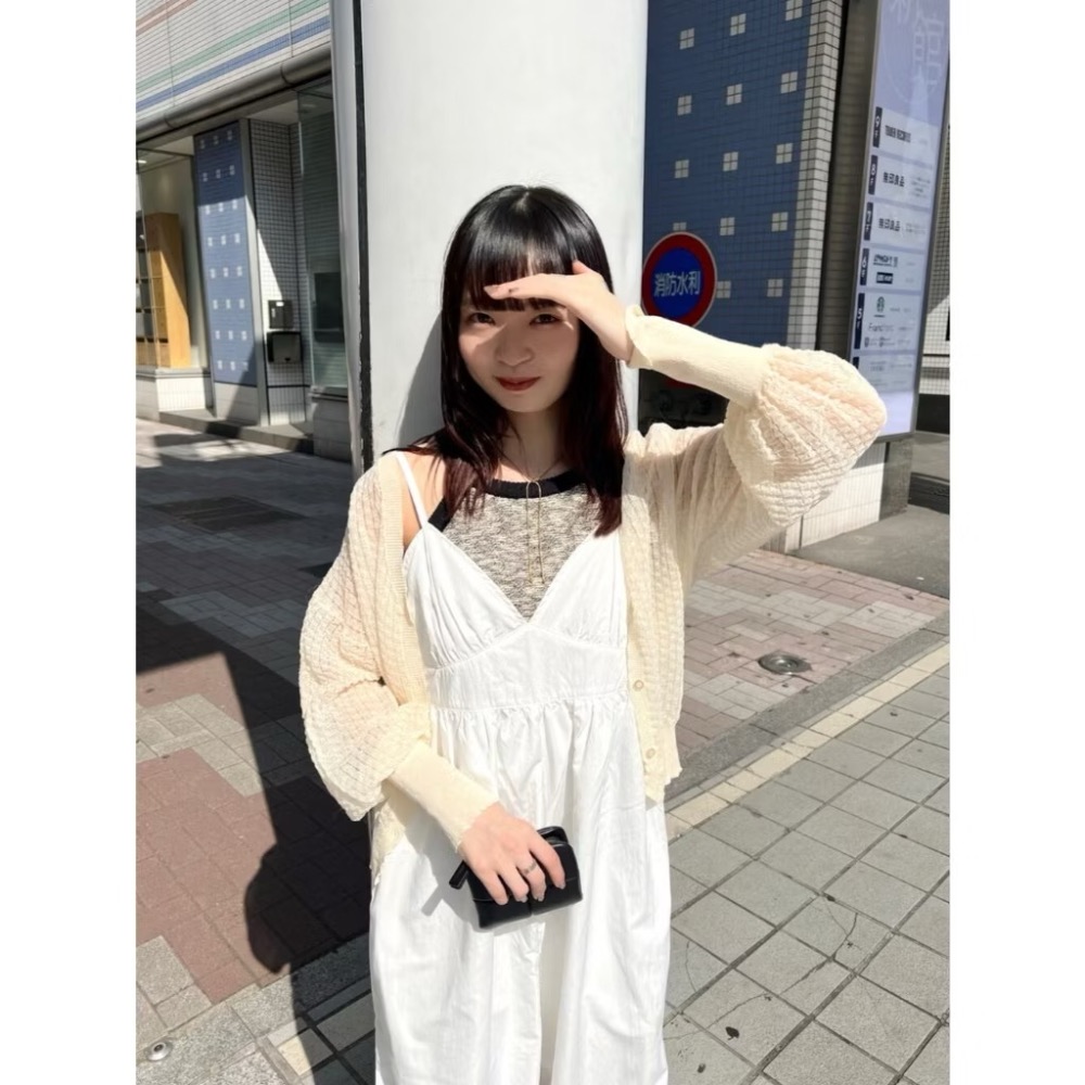 ：常花二手：🇯🇵 Kastane ✿ Ｖ領氣質工裝吊帶寬褲（實拍照請看下方商品說明欄）＃日牌正品-細節圖7