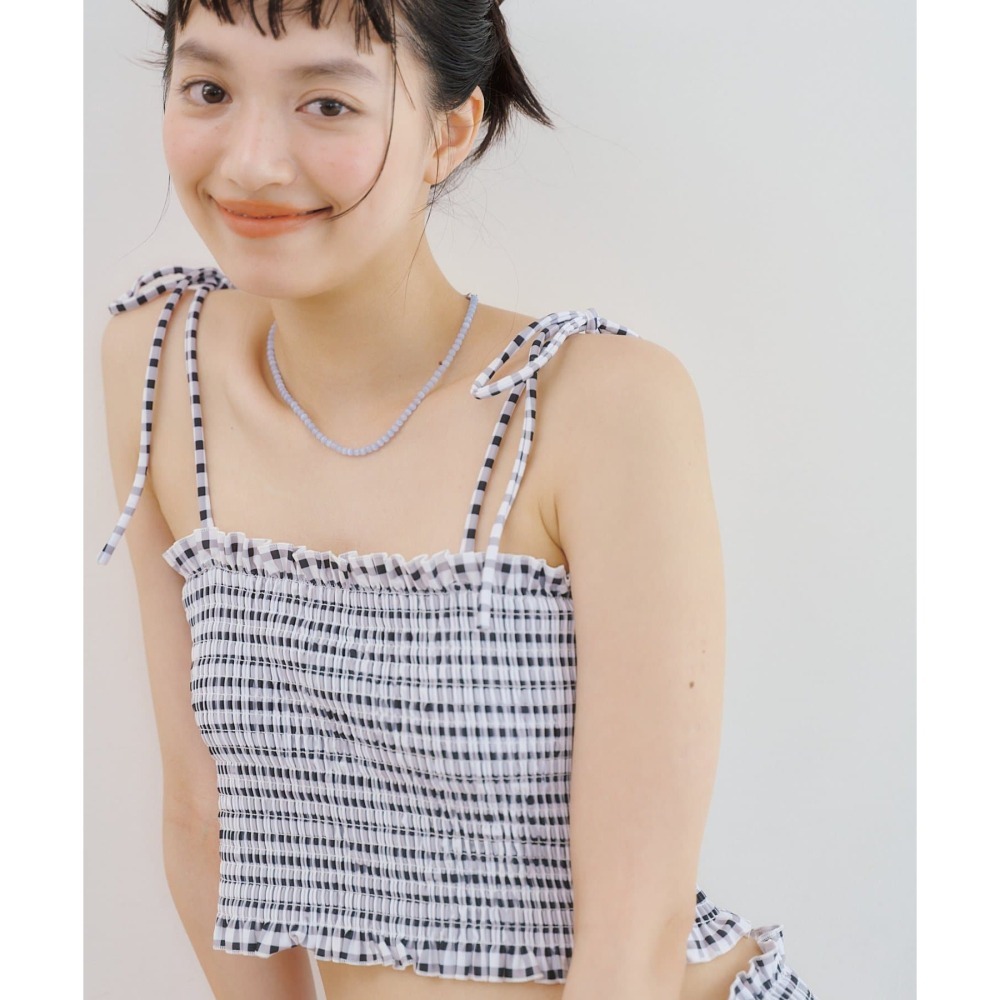 ：常花日本代購：🇯🇵（免運！部分現貨！）mystic ✿ 皺皺綁帶定番泳衣（請先詳閱購買須知喔！）＃日牌正品-細節圖3