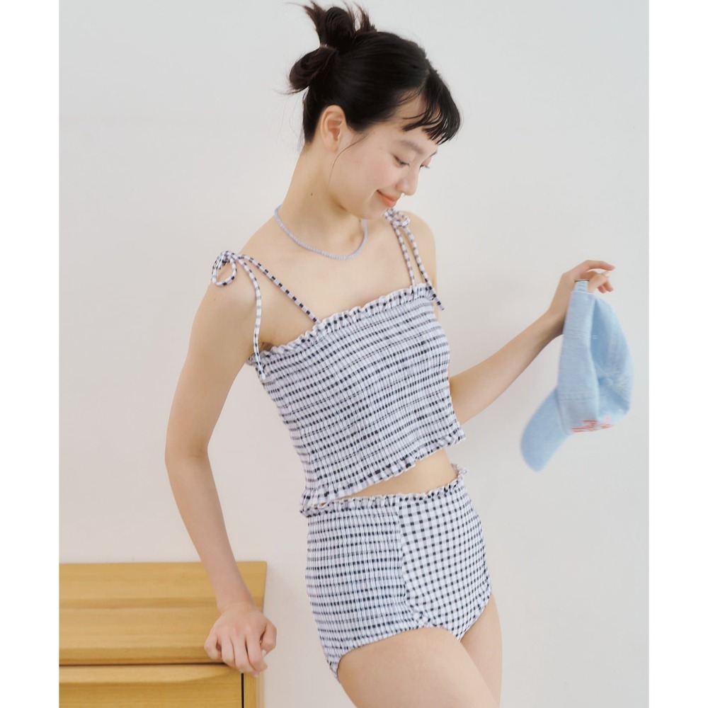 ：常花日本代購：🇯🇵（免運！部分現貨！）mystic ✿ 皺皺綁帶定番泳衣（請先詳閱購買須知喔！）＃日牌正品-細節圖4